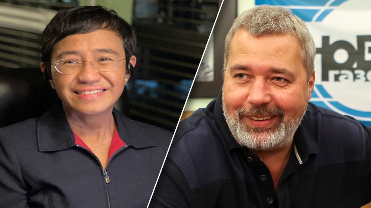สุดปลื้ม 2 นักข่าวฟิลิปปินส์ รัสเซีย ร่วมคว้ารางวัลโนเบลสันติภาพ 2021