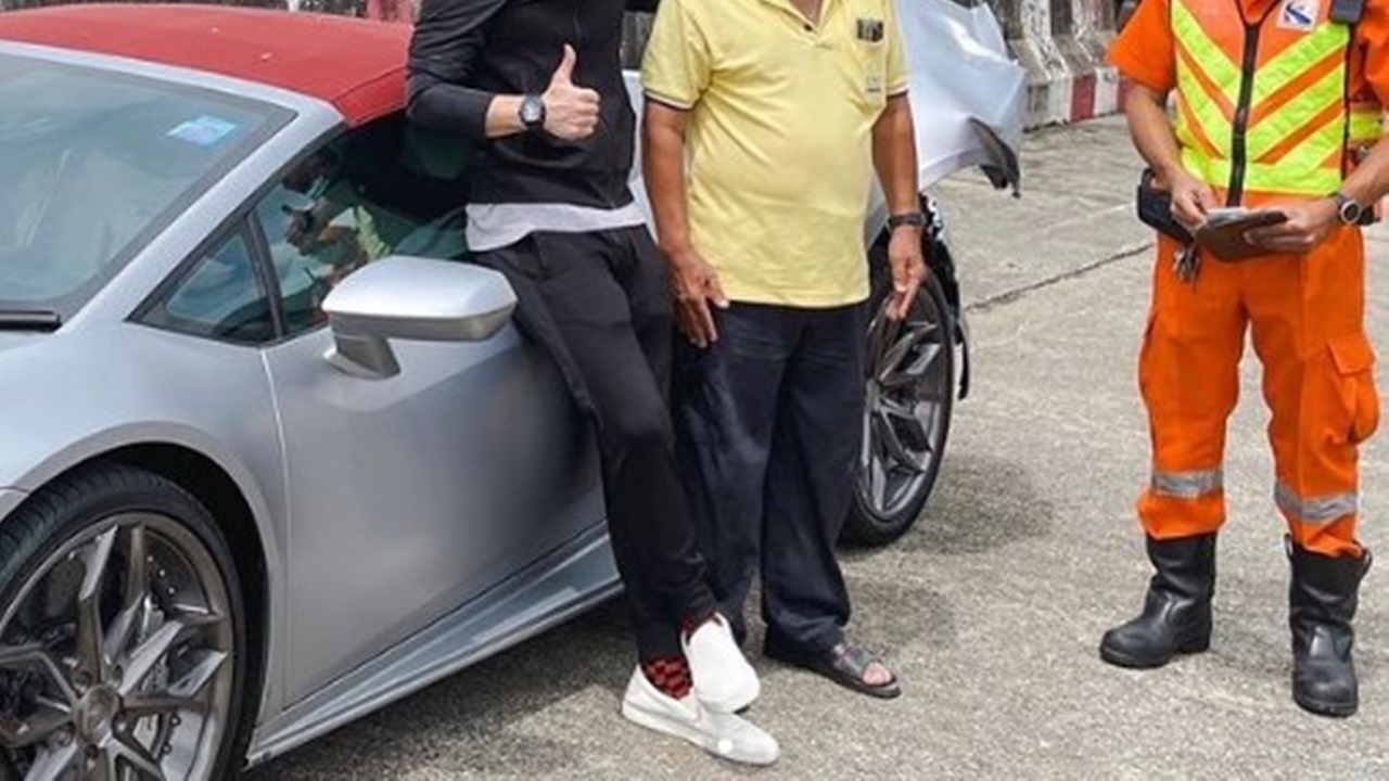 ทนายรัชพล ให้ความรู้ลัมโบร์กินีโดนชนท้าย เจ้าของไม่ติดใจ ใครจ่ายค่าซ่อม