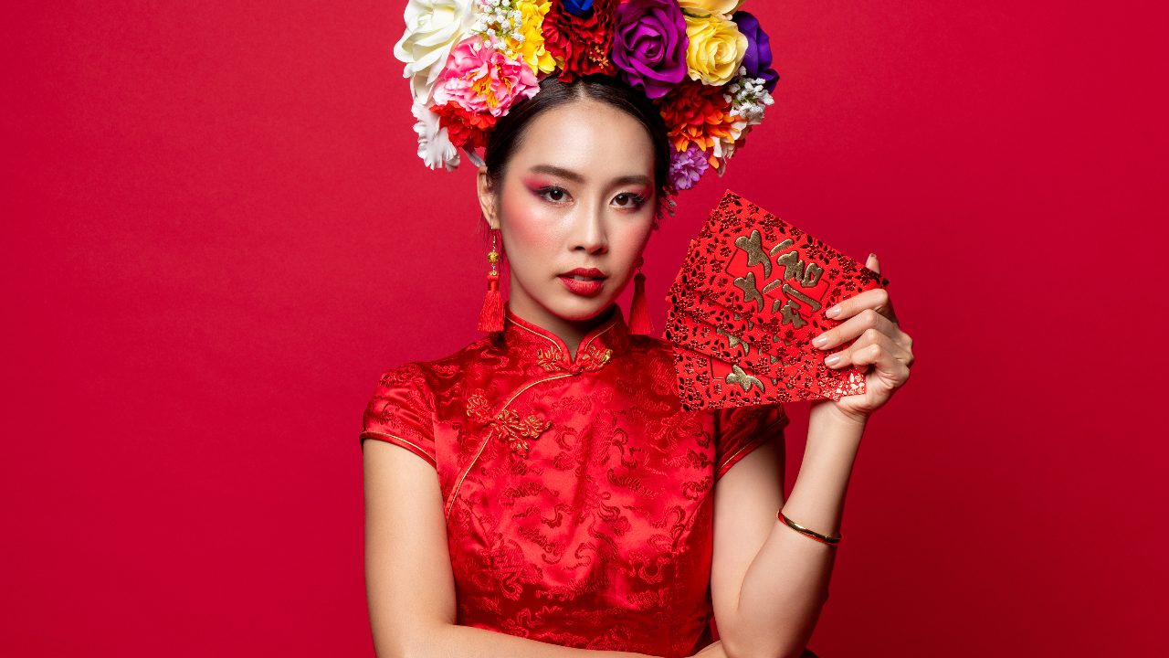 วิธีแต่งหน้าตรุษจีน 2022 เป็นอาหมวยสุดชิครอรับอั่งเปา 