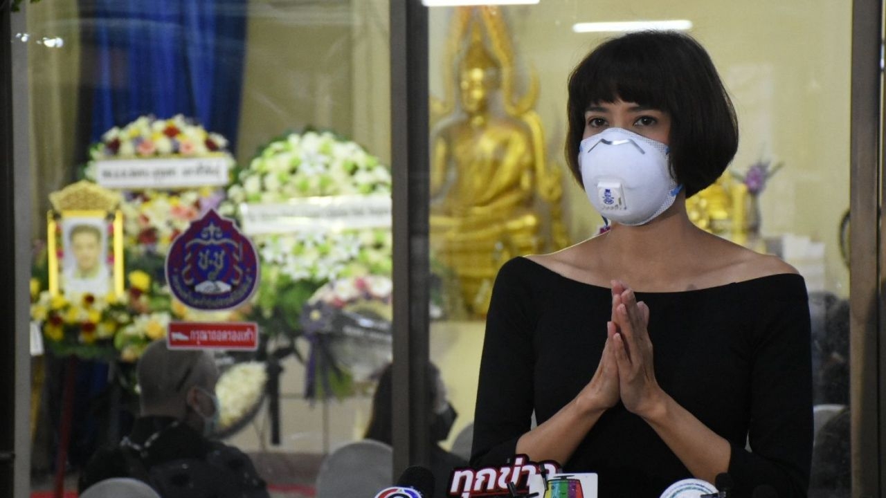 นุ่น ดารัณ คู่ขวัญงานโฆษณาแจ้งเกิด ร่วมงานสวดศพไมเคิล พูพาร์ต คืนที่ 2 