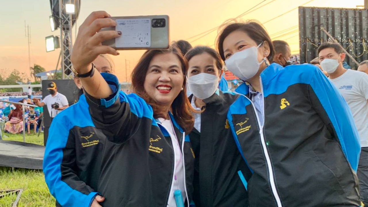กลุ่มพลังหญิงปชป. ยังไม่มีใครพบเชื้อ หลังลงพื้นที่ช่วย “น้ำหอม” หาเสียงโค้งสุดท้าย