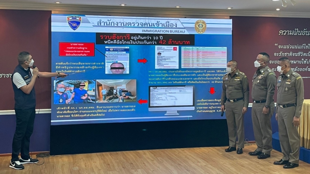 สตม. ปิดจ๊อบ 2 คดีใหญ่ทลายพนันออนไลน์ รวบแก๊งฮังการีโกงเงินประกัน