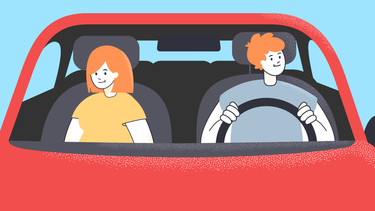 รู้จัก “Couple in a Red Car” มีมหญิงชายคู่รักในรถสีแดง