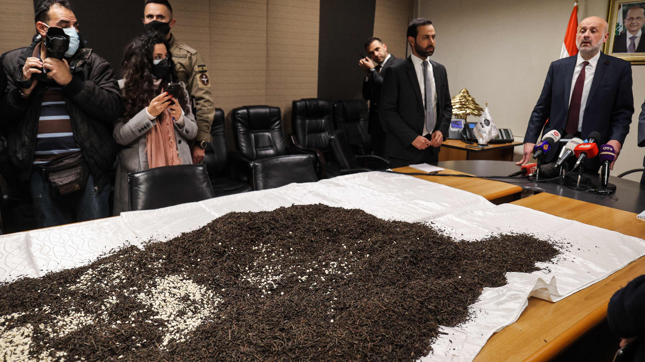 เลบานอนยึดยาบ้า "แคปตากอน" ลอตใหญ่ซุกกล่องใบชา เตรียมส่งออกไปแถบแอฟริกา