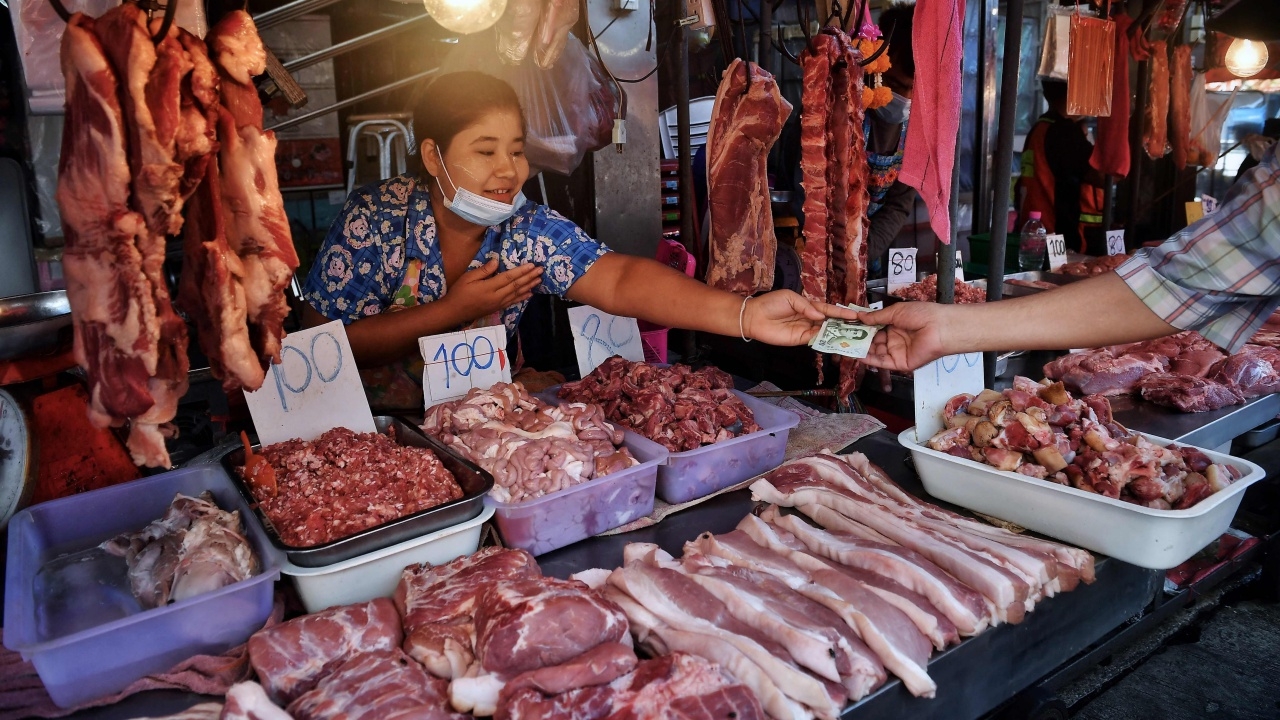 ราคาเนื้อหมูใน สปป.ลาวแพงตามไทย ดีมานด์พุ่ง