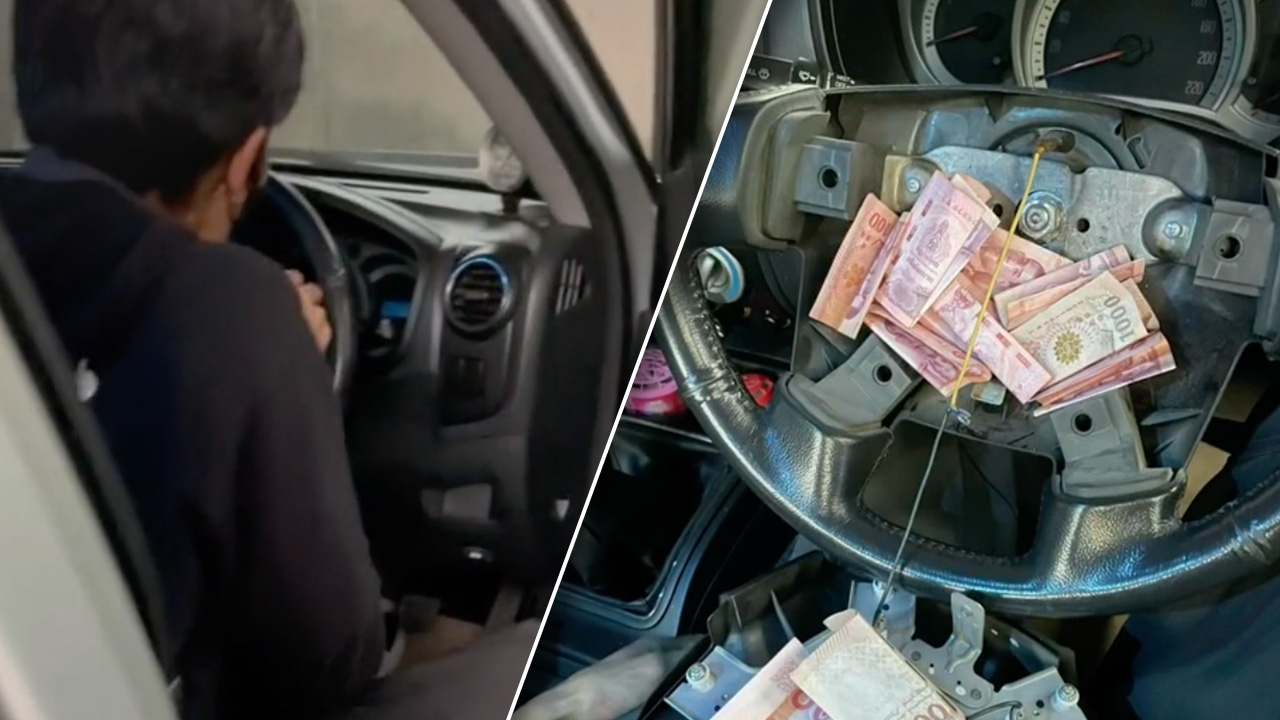 สงสัยผัวขึ้นห้องช้า เมียตามไปดูเจอหลักฐานคาตา พ่อบ้านใจกล้ากำลังซุกเงิน