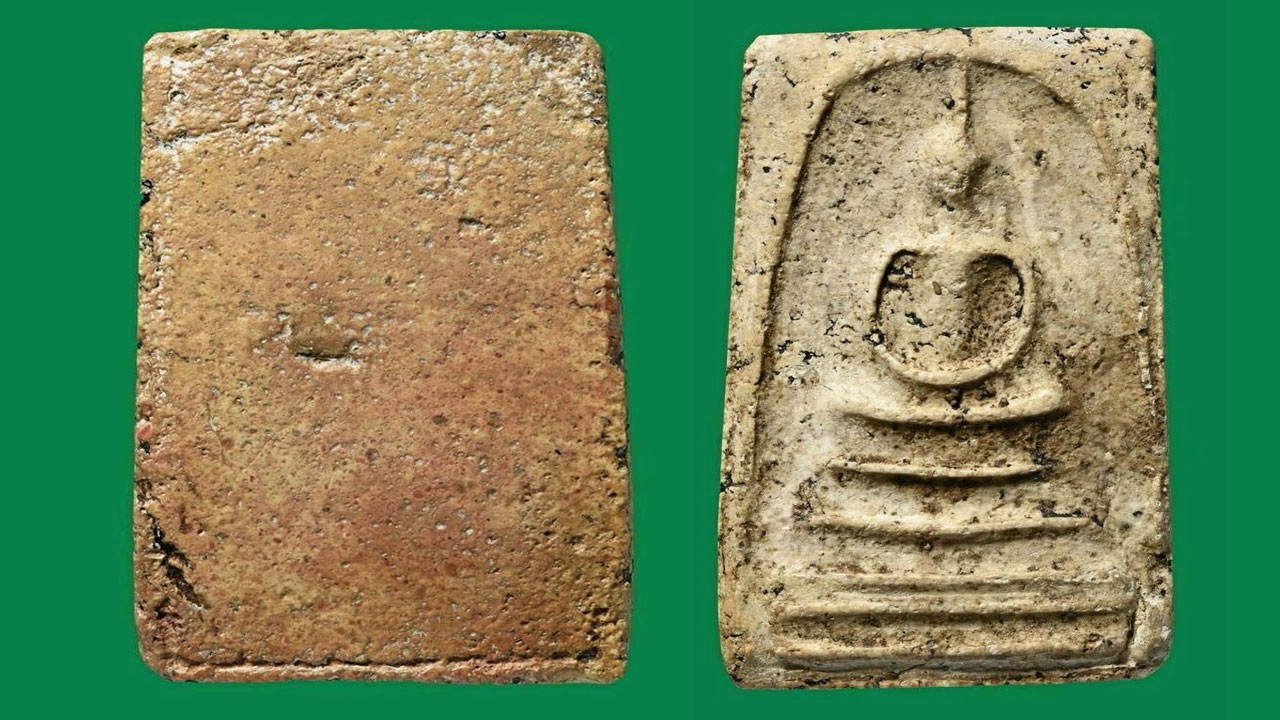 พระสมเด็จบางขุนพรหม พิมพ์เส้นด้าย นักนิยมพระถือเคล็ดคิดบวกกับชื่อพิมพ์