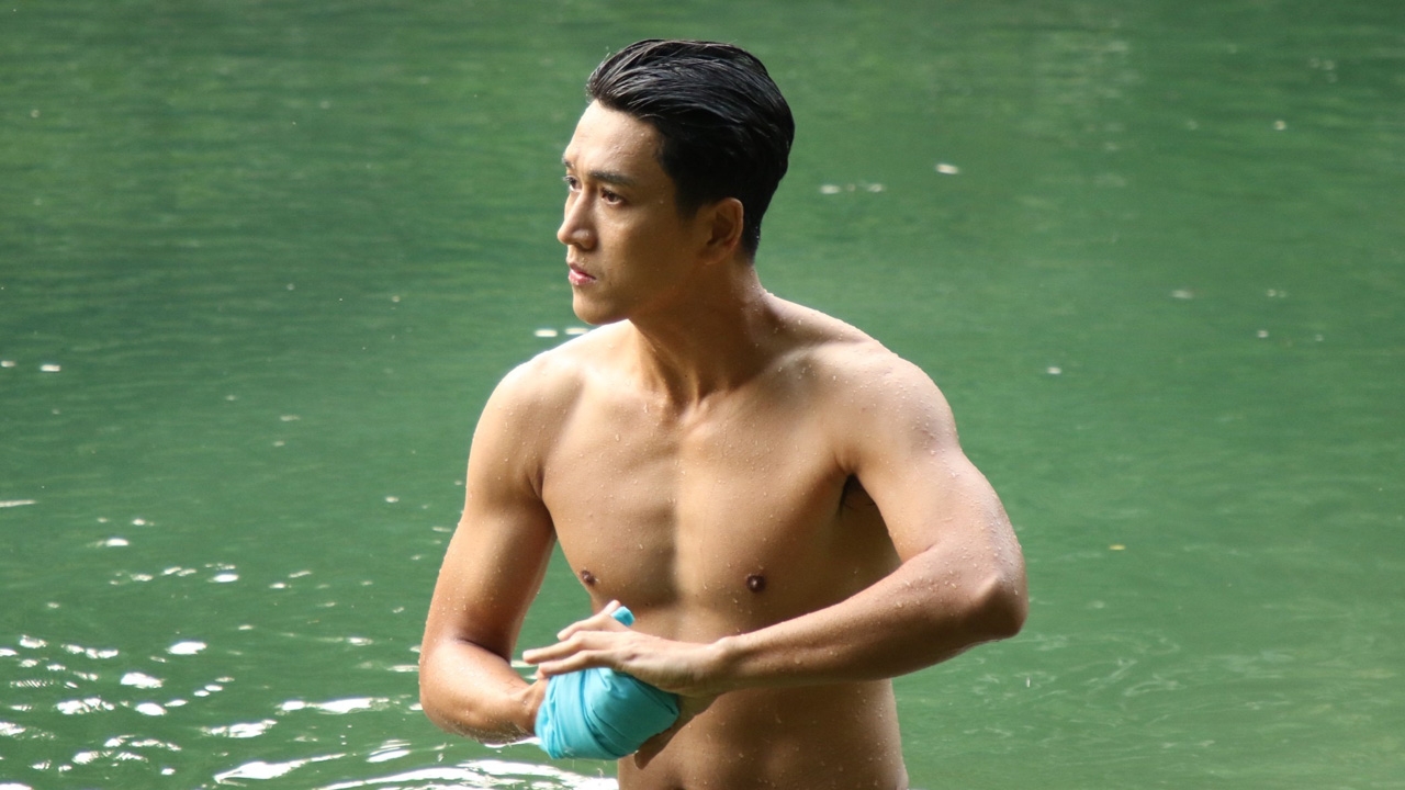 “กอล์ฟ” โชว์ล่ำท้าหนาว สั่นสู้ลงแช่น้ำ “ยีน” เกือบโป๊ะแตก ใน “มัจฉาอันดา”