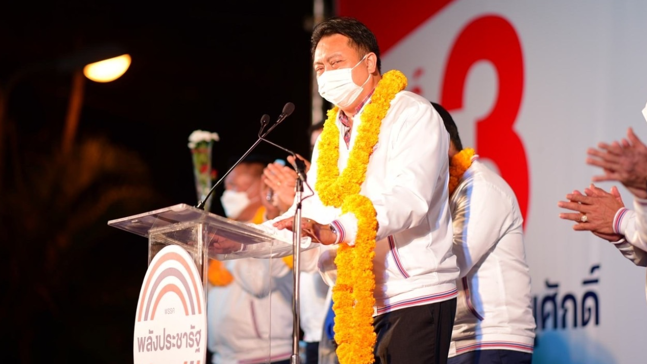 "สุชาติ" รมว.แรงงาน ลุยช่วย พปชร.หาเสียง เลือกตั้งซ่อม ส.ส.สงขลา เขต 6