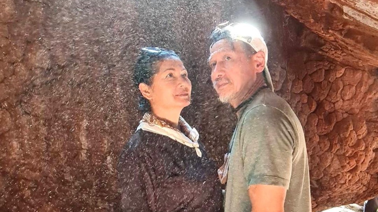 แดง ธัญญา เผยภาพ อ๊อฟ พงษ์พัฒน์ ขึ้นถ้ำนาคา แฟนๆ ชื่นชมในความพยายาม