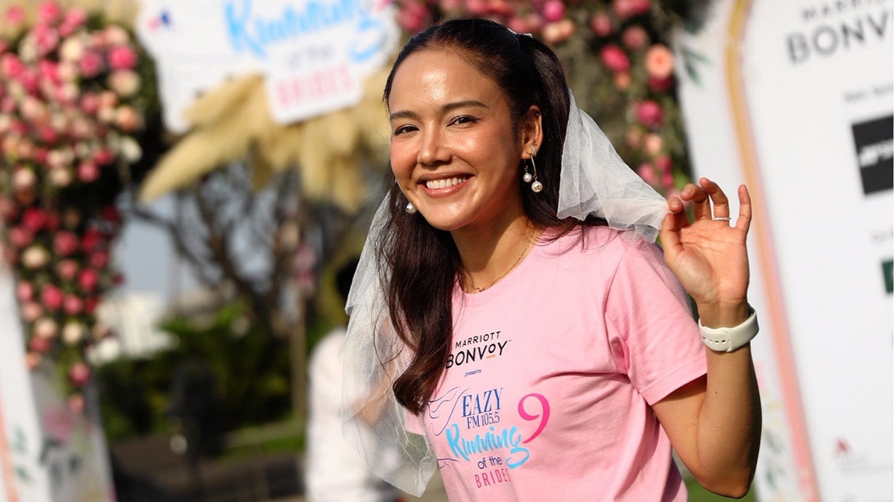 “จอย-ชลธิชา” ดี๊ด๊าร่วมงานแข่งวิ่งเจ้าสาว คอนเฟิร์ม ม.ค.นี้แต่งแน่