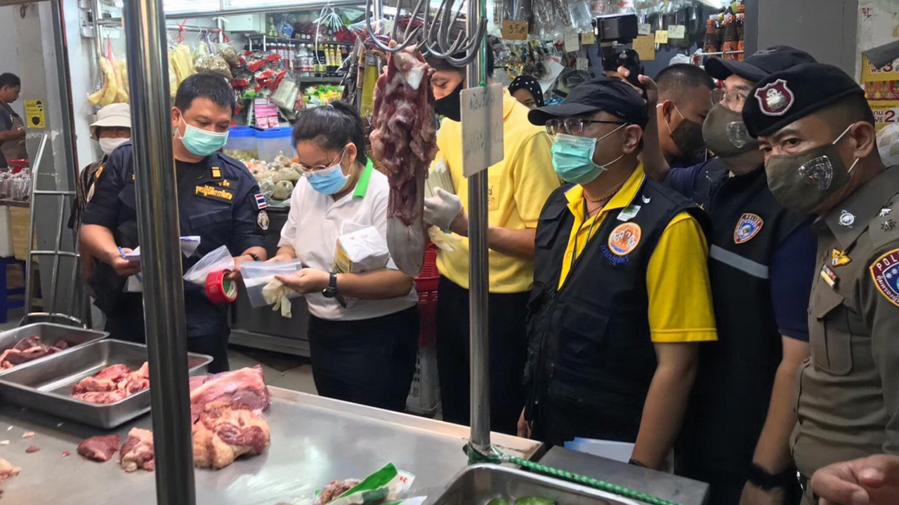 ปศุสัตว์ลุยล้างเนื้อโคผสมหมู