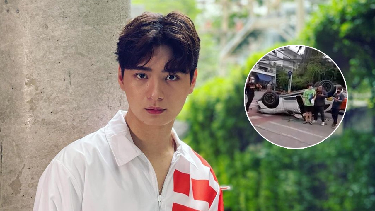 คริส พีรวัส ประสบอุบัติเหตุรถคว่ำ ตกใจแก้ปัญหาเฉพาะหน้าได้ไม่ดี