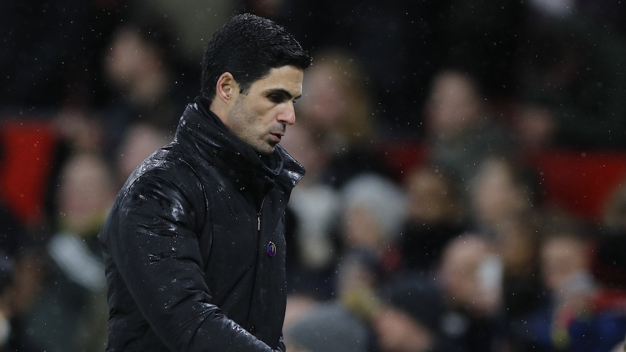 "อาร์เตตา" ผิดหวัง อาร์เซนอล บุกแพ้ แมนยูฯ ชี้ปัจจัยทำพัง