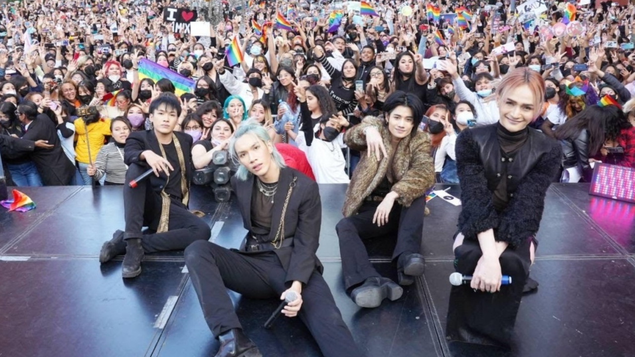 4MIX บอยแบนด์ไทย T-POP ดังสะท้านเม็กซิโก 