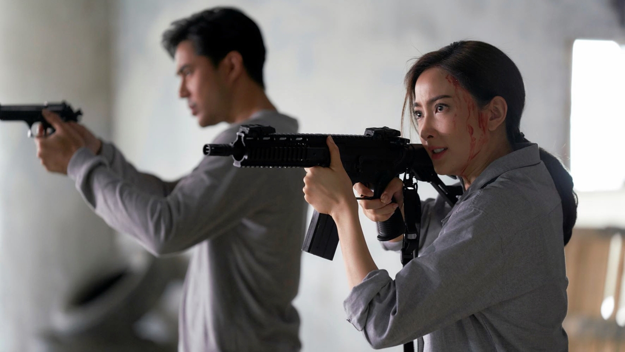 “แต้ว-ตูน-ท็อป” แท็กทีมลุย ปะทะ “แมน-บีม” ยิงกันสนั่นจอใน “เกมล่าทรชน”