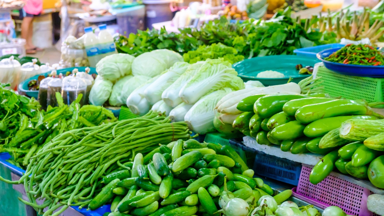 ยาฆ่าแมลงกับผักสด