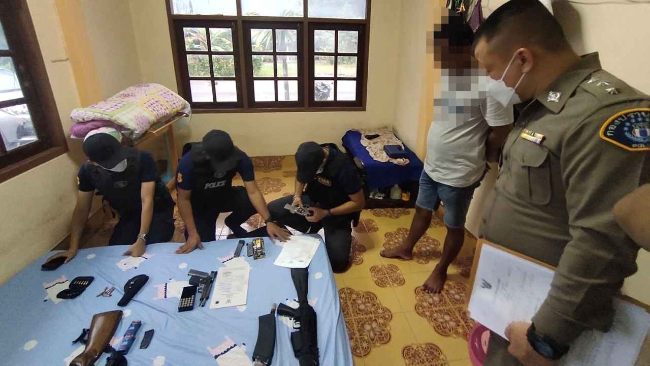 กองปราบ ล้างอิทธิพลเถื่อนก่อนเลือกตั้ง ค้น 14 จุดพบมีปืนในบ้านเกือบทุกหลัง