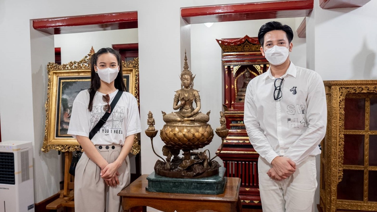 กรีน-รอน เสริมพลังบุญ ร่วมจิตกุศลบูชา พระสุนทรีวาณี