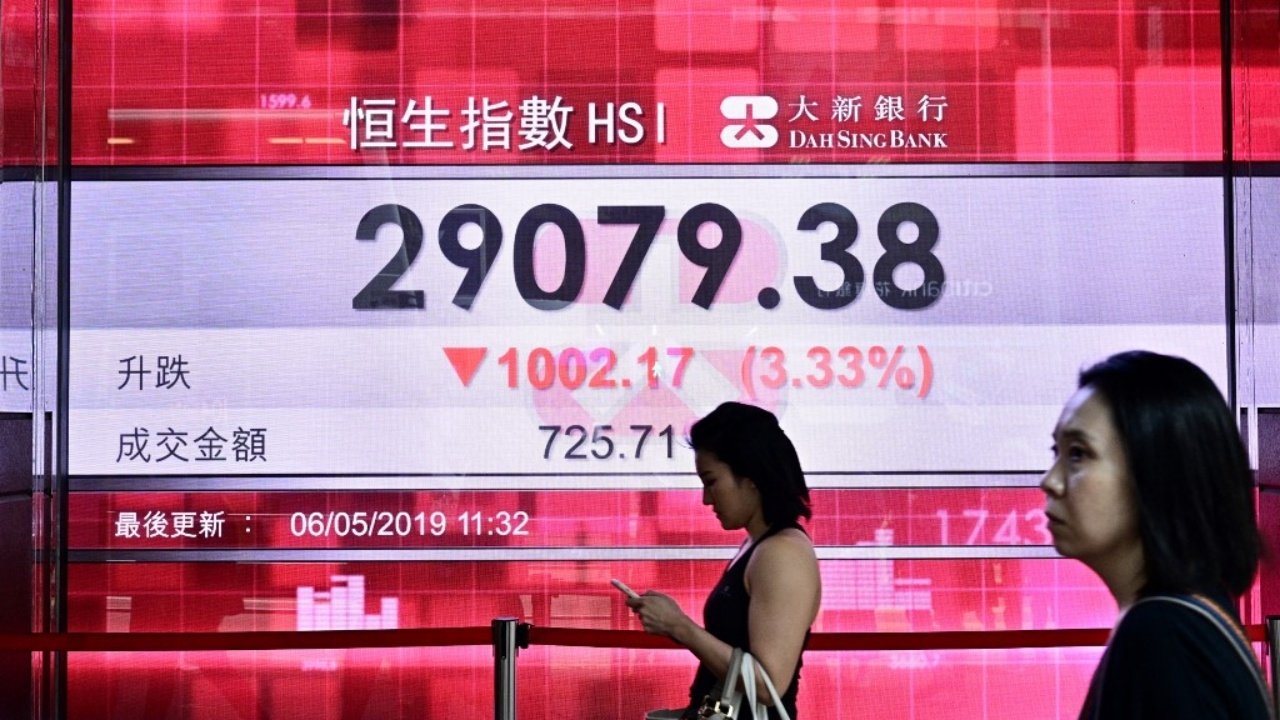 'ฮั่งเส็ง' ดิ่งแรงต่ำสุดในรอบกว่าหนึ่งเดือน นักลงทุนเทขายหุ้นเทคฯ