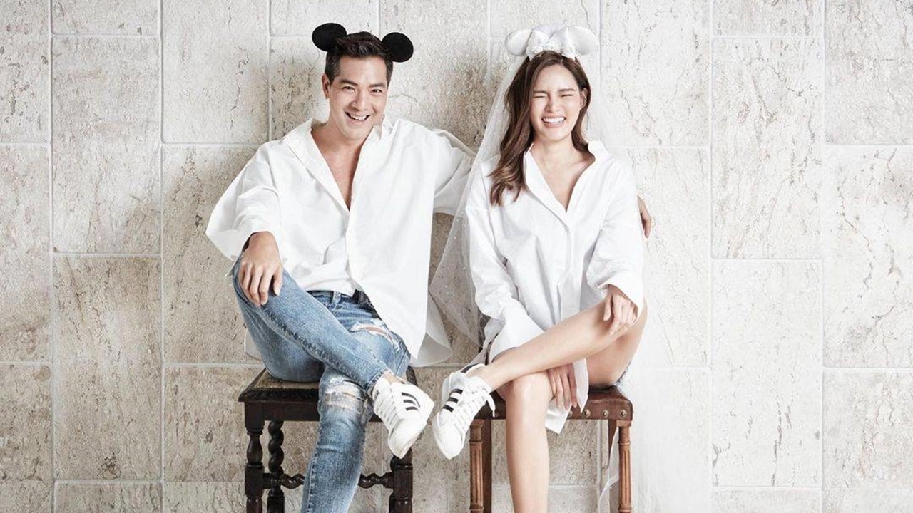 หญิง รฐา ควง ตุลย์ ถ่ายพรีเวดดิ้งธีมการ์ตูนดิสนีย์ แต่ละชอตสวยงามมาก