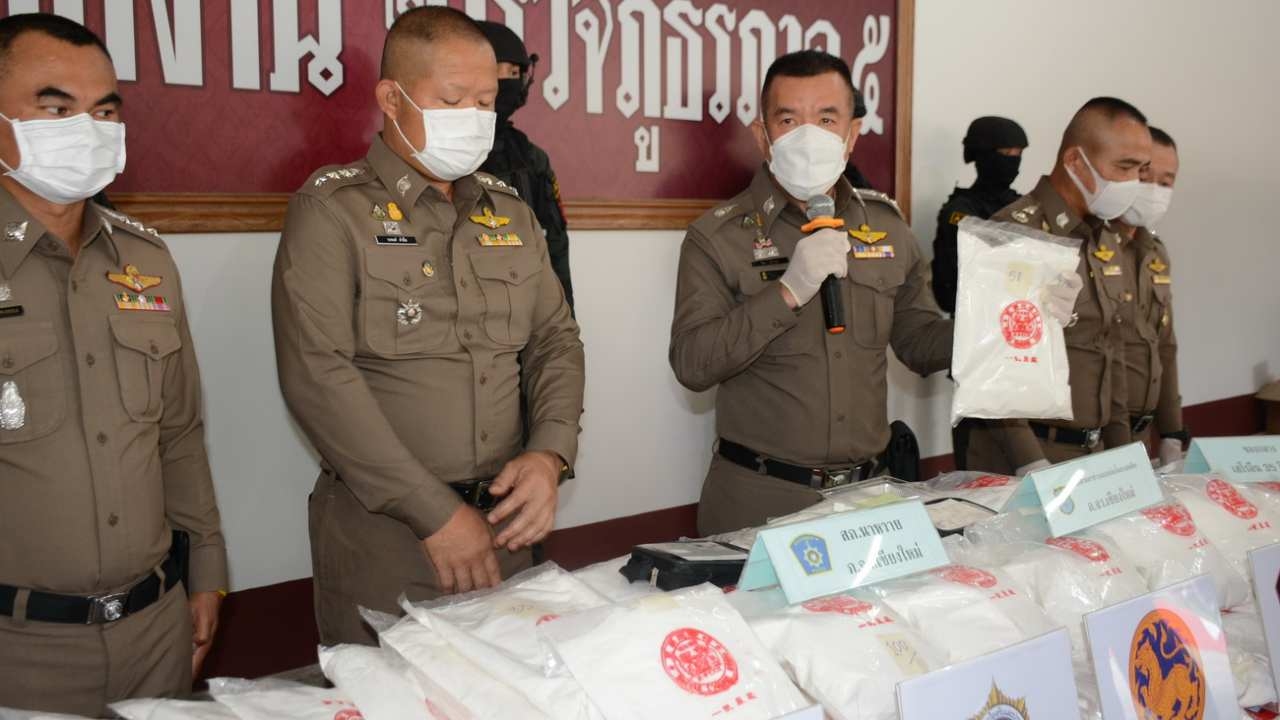 สืบสวนเชียงใหม่จับแก๊งยายึดเฮโรอีนลอตใหญ่ 35 กก.มูลค่าส่งออกถึงพันล้าน