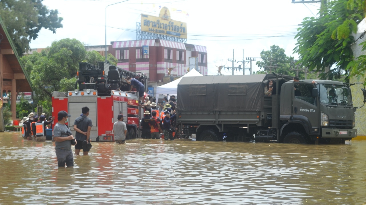 สถานการณ์น้ำท่วมชัยภูมิ คาดคลี่คลายใน 10 วัน หากไม่มีฝนตกหนักลงมาเพิ่ม