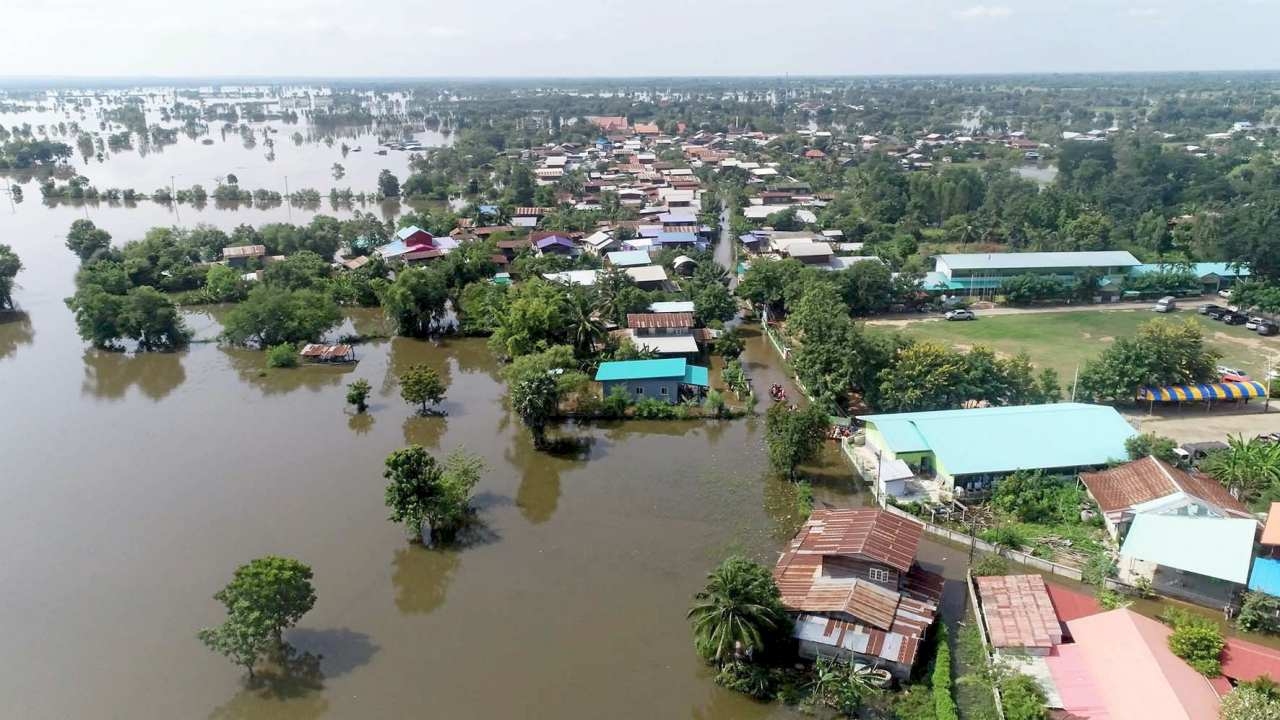 ปภ.รายงานน้ำท่วม 17 จังหวัด ประชาชนได้รับผลกระทบ 264,210 ครอบครัว