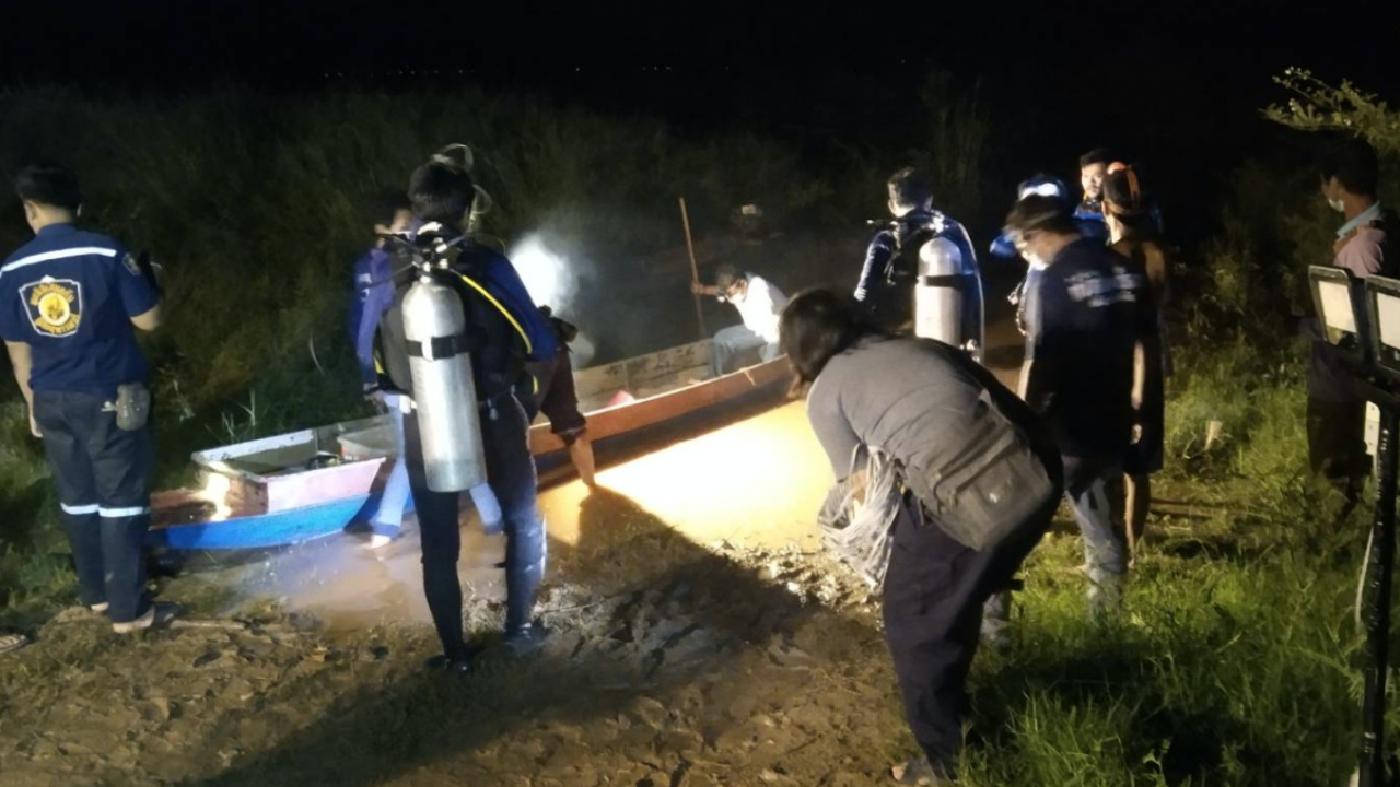 ลุงกับหลานไปทอดแหหาปลา น้ำซัดจมหายทั้งคู่ เจอศพลุง ยังไม่เจอหลาน