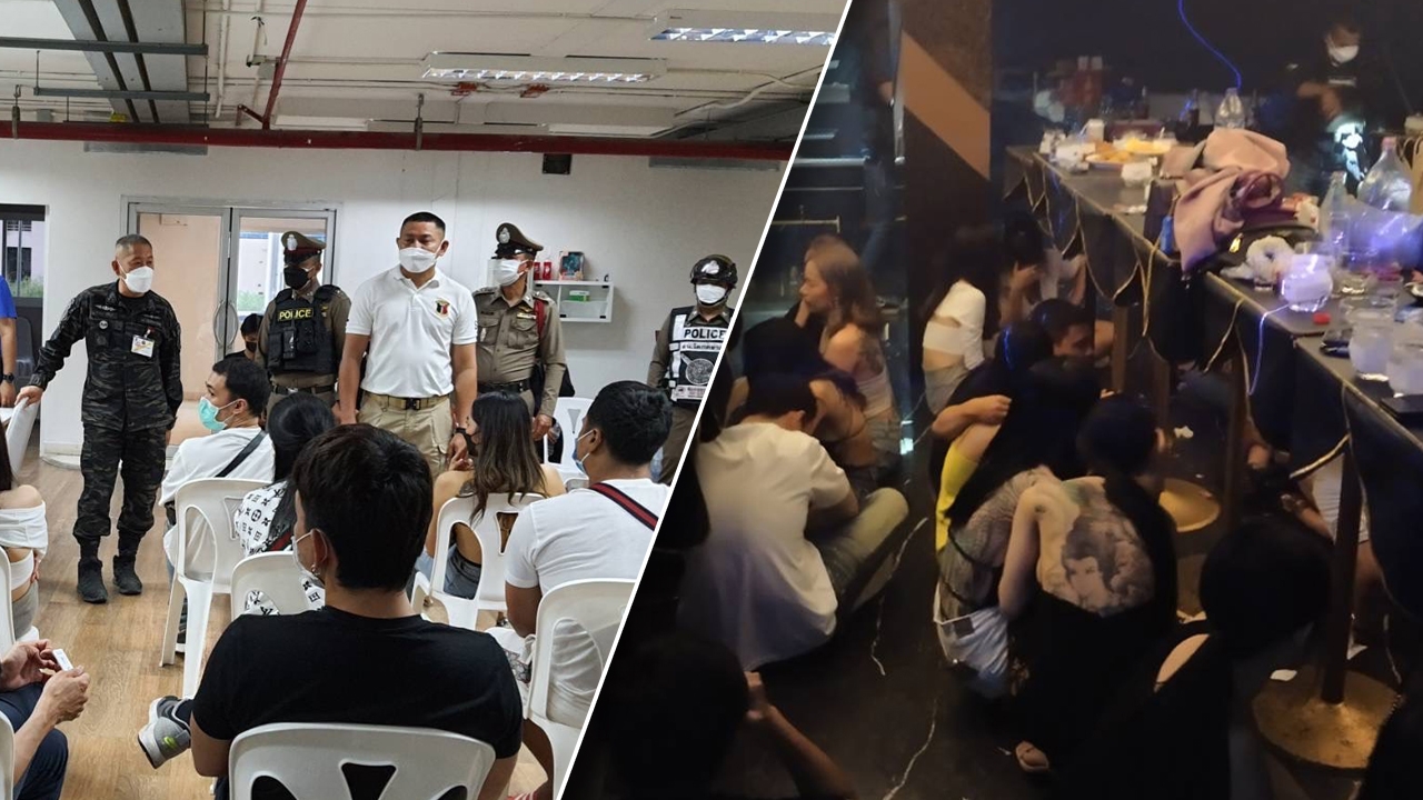 คอมมานโดบุกทลายปาร์ตี้ยาเสพติด เปิดโรงแรมฉลองวันเกิด รวบ 59 คน