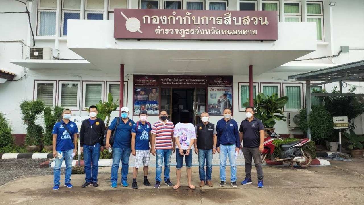 ตร.หนองคาย รวบหนุ่มมือมีดแทงสาวพิซซ่าเมืองอุบลฯ สาหัสคาห้องพักในรีสอร์ต