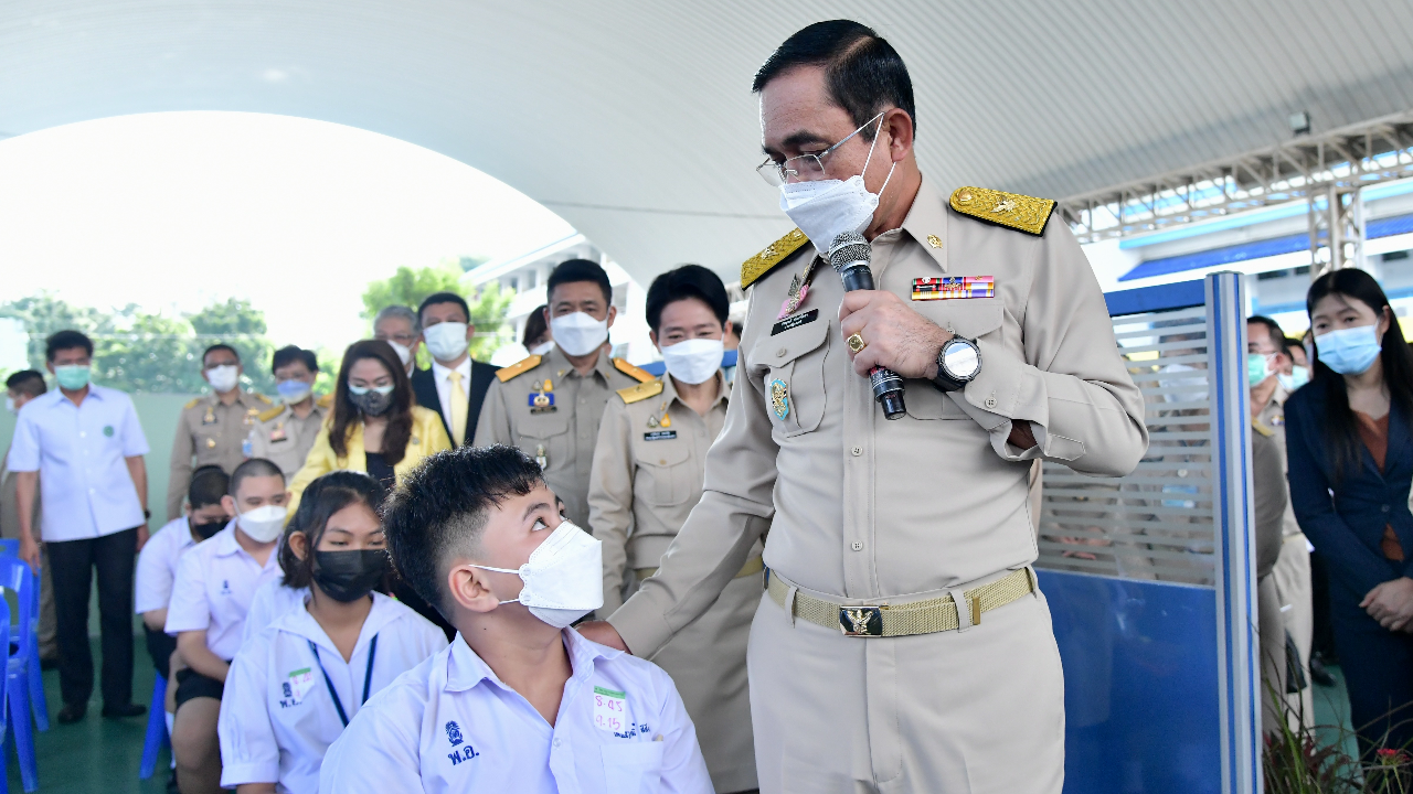"บิ๊กตู่" ห่วง คลัสเตอร์ รร.คำสร้อยพิทยาสรรค์ แต่ขอปชช.มั่นใจเรื่องเปิดเรียนออนไซต์