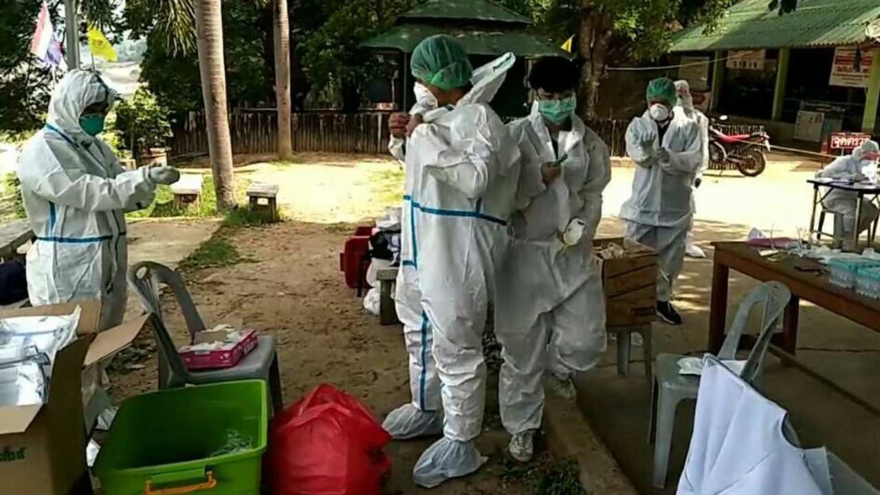 พบ 3 คลัสเตอร์สบเมย เร่งทำที่กักตัวชุมชนบ้านแม่สามแลบ รองรับผู้ติดเชื้อ