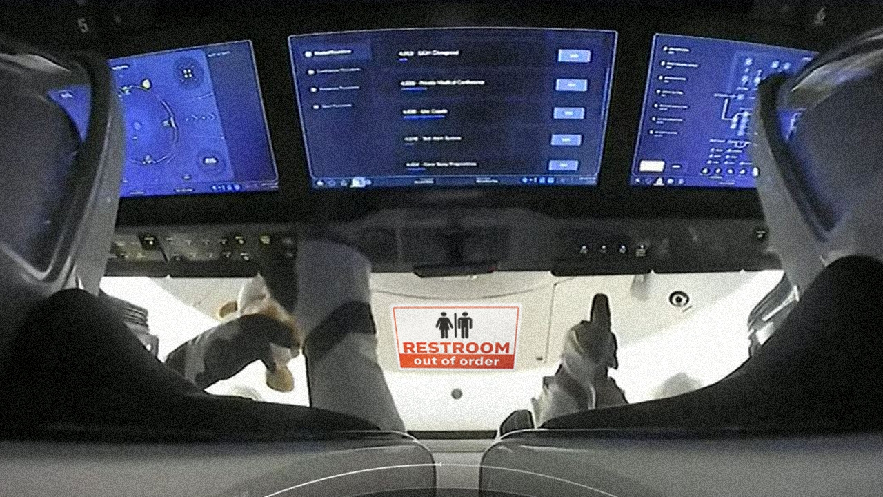 "ส้วมพัง" ไม่ใช่เรื่องเล่นๆ ปัญหาที่อาจส่งผลกระทบ ทัวร์อวกาศของมนุษย์