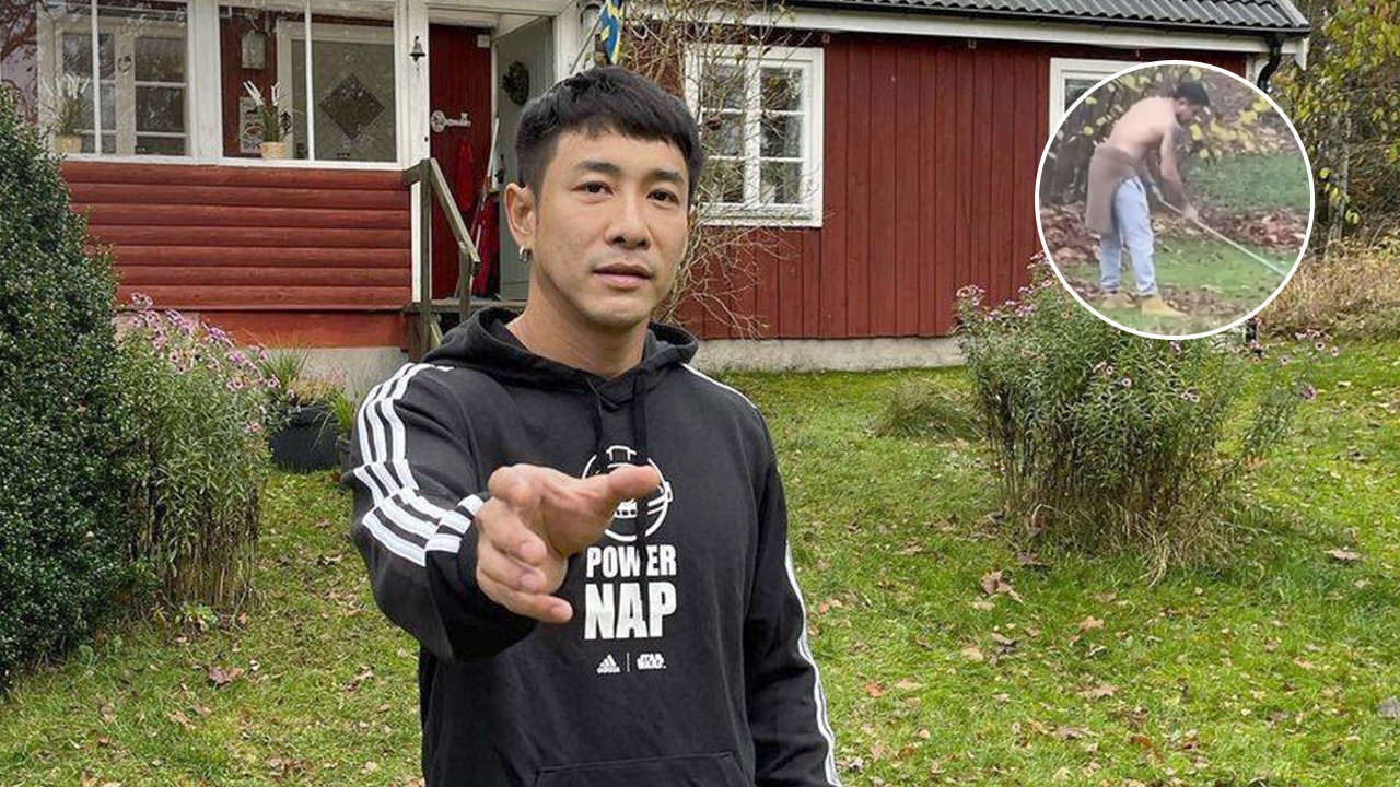 บอย พิษณุ เที่ยวบ้านภรรยาที่สวีเดน ถอดเสื้อท่ามกลางอากาศ 5 องศา (คลิป)