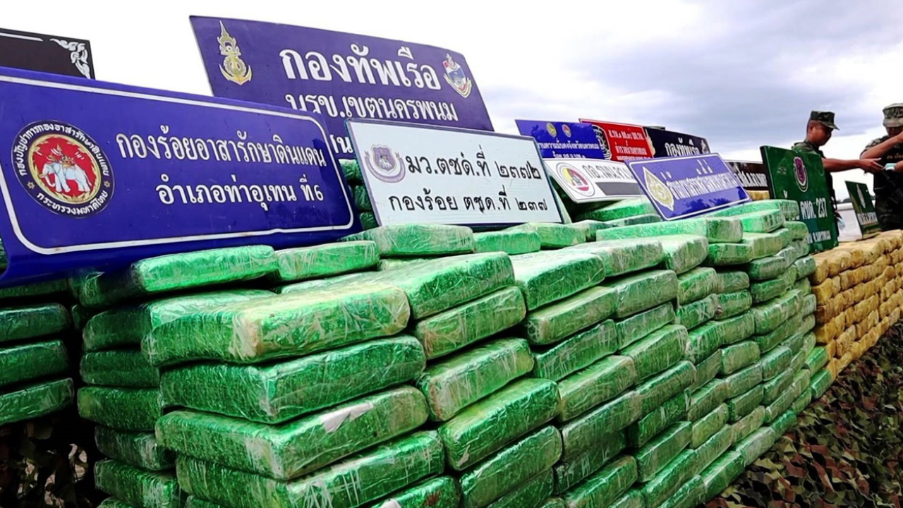 "ยึดลอตใหญ่" ยาบ้า 3.7 ล้านเม็ด-กัญชากว่า 400 กก. ค่าไม่ต่ำ 500 ล้านบาท