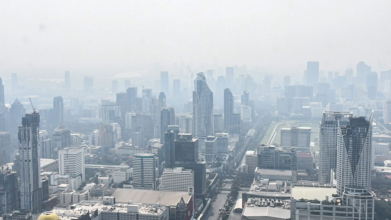 เช็กค่าฝุ่น PM 2.5 เช้าวันเสาร์ พร้อมเผย 10 อันดับเมืองมลพิษมากที่สุดในไทย