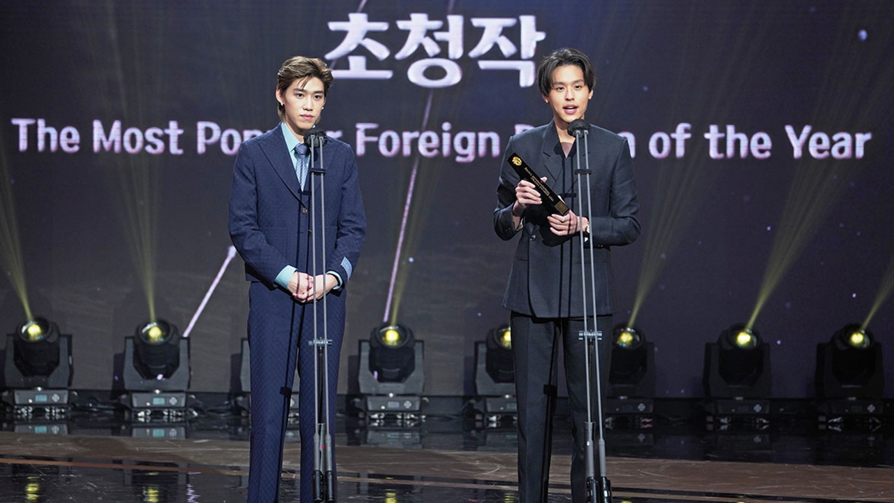 “พีพี” สุดปัง รับรางวัลดาวเด่นที่กรุงโซล ขอบคุณ “บิวกิ้น” ที่เดินร่วมทางกันมา