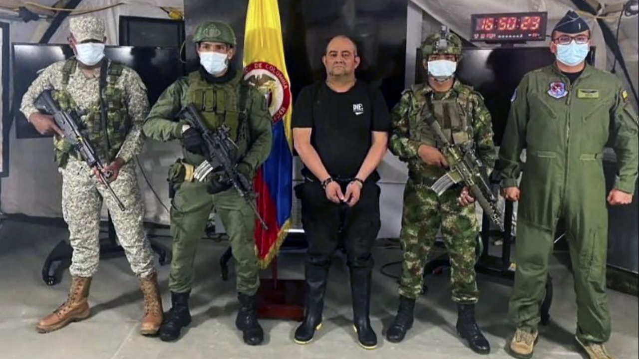 โคลอมเบียรวบ "โอโตเนียล" ราชายาเสพติดค่าหัว 166 ล้านบาท เตรียมส่งตัวไปสหรัฐฯ