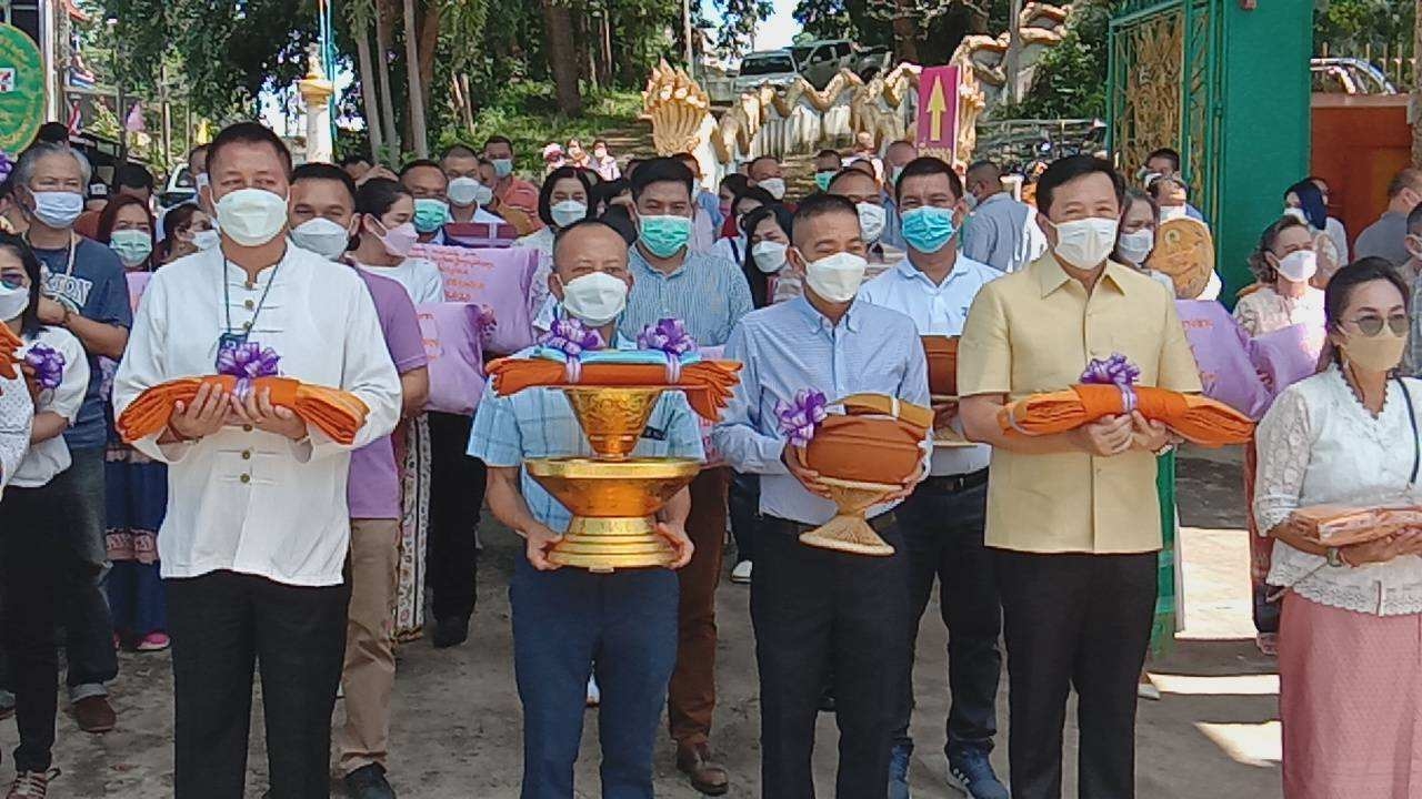 ทอดกฐินสามัคคี ปี 64 วัดเขาบางพระ ยุคนิวนอร์มอล ได้ปัจจัยกว่า 4 ล้านบาท