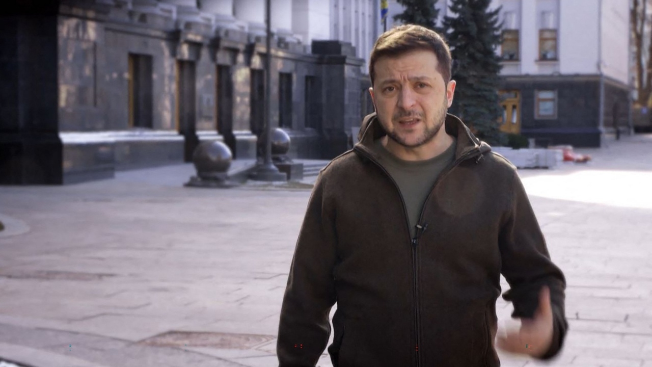  เซเลนสกีประกาศกร้าว พร้อมสู้จนตัวตายหากรัสเซียบุกยึดกรุงเคียฟ