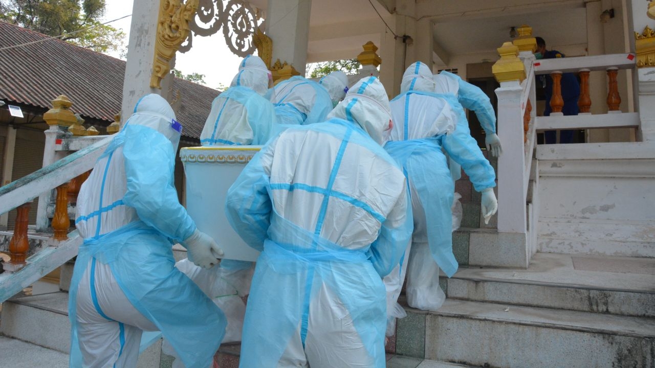 โควิดกลับมาแรง คร่าชีวิตคนที่ชุมแพตาย ส่งขึ้นเมรุเผาวันเดียว 2 ศพรวด