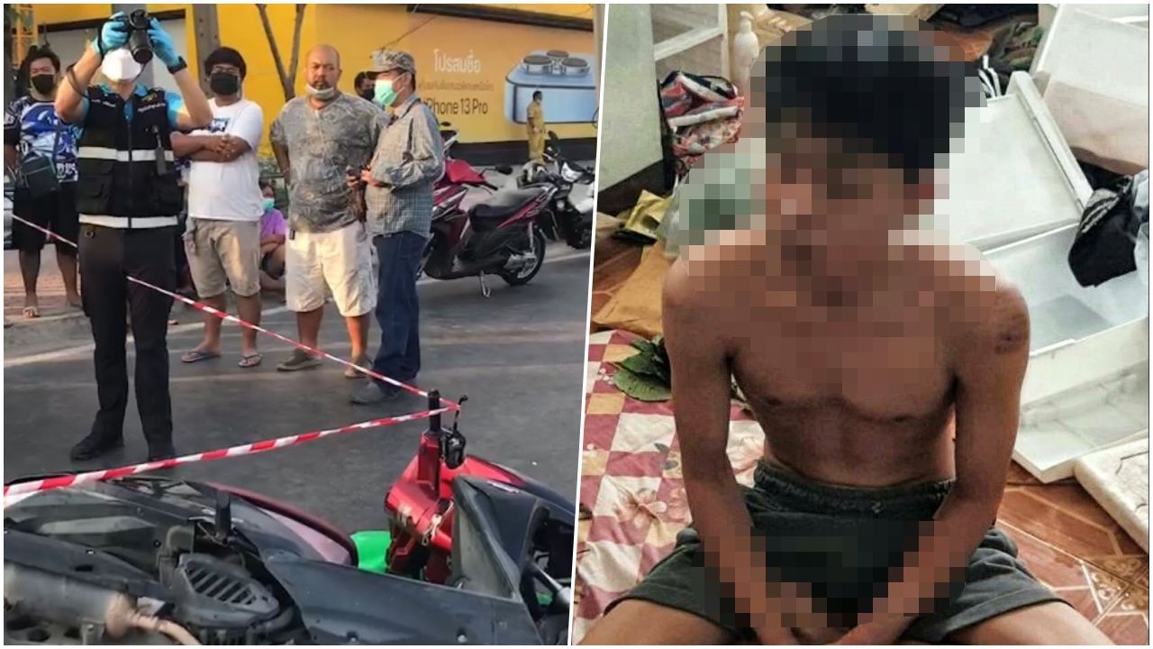 ตำรวจได้ตัวแล้ว 2 อริที่ร่วมยิงหนุ่ม 17 ปีตาย คุมตัวไปสอบสวน สน.ท่าข้าม