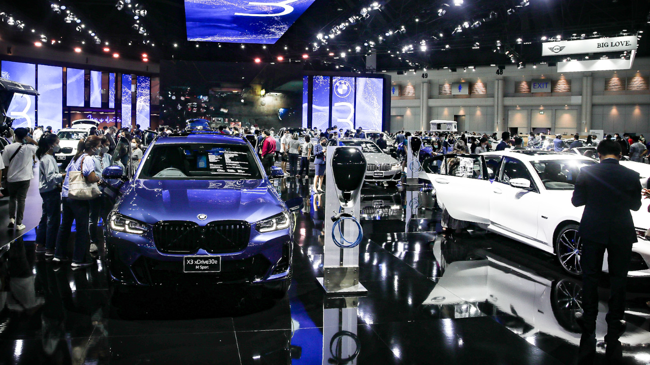 5 อันดับแบรนด์รถยนต์ไฟฟ้า ที่ชาวโซเชียลพูดถึงมากที่สุดในงานมอเตอร์โชว์ 2022 