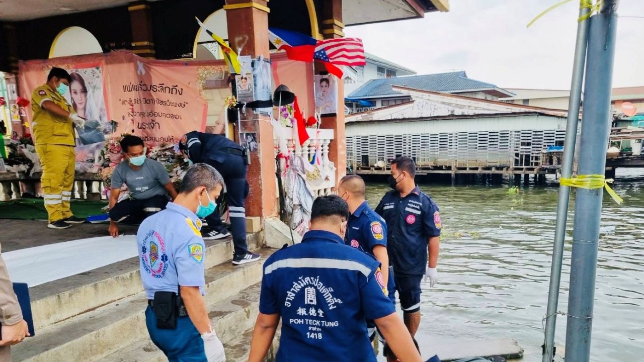 พบแล้วร่างพ่อที่โดดแม่น้ำเจ้าพระยา ต่อหน้าลูกสาว ลอยใกล้ กฟผ.บางกรวย 