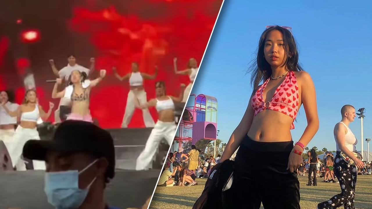 มิลลิ ปังไม่หยุด โชว์เต้นแอโรบิกกลางเวทีเทศกาลดนตรีโคเชลลา (คลิป)