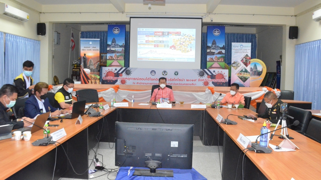 โคราชหนัก ติดเชื้อโควิดพุ่ง 3,194 ราย 1 สัปดาห์ ตายรวมแล้ว 34 ศพ