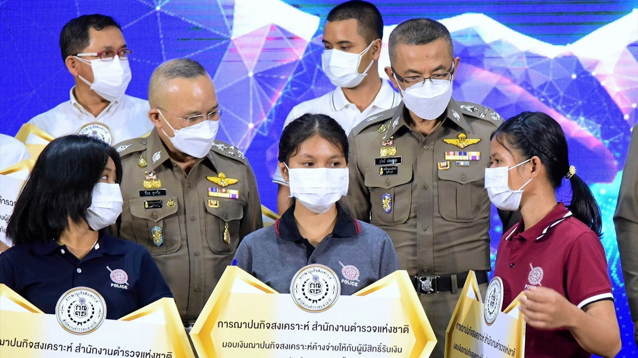 ผบ.ตร.ปลุกขวัญ ทายาทตำรวจเสียชีวิต