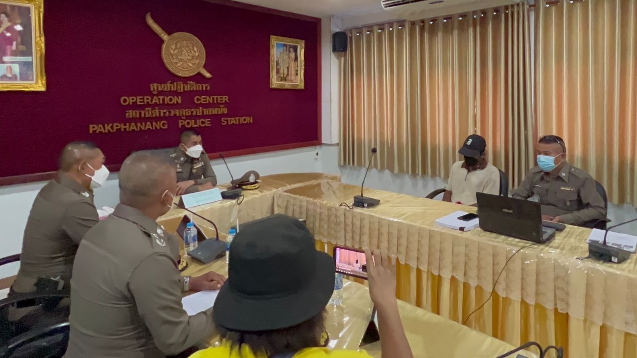 บิ๊กโจ๊ก แถลงปิดคดีดังเมืองคอน จับน้าฆ่าหลานชาย คดี "ศพมัดหินถ่วงทะเล" 