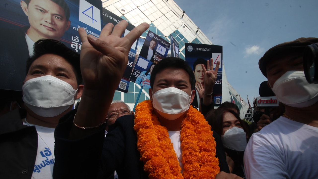 "เอ้ สุชัชวีร์" ขอเอาผลโพลมาเป็นพลังบวก ชี้หมายเลข 4 คือเลขที่ชอบ เป็นอริยสัจ 4